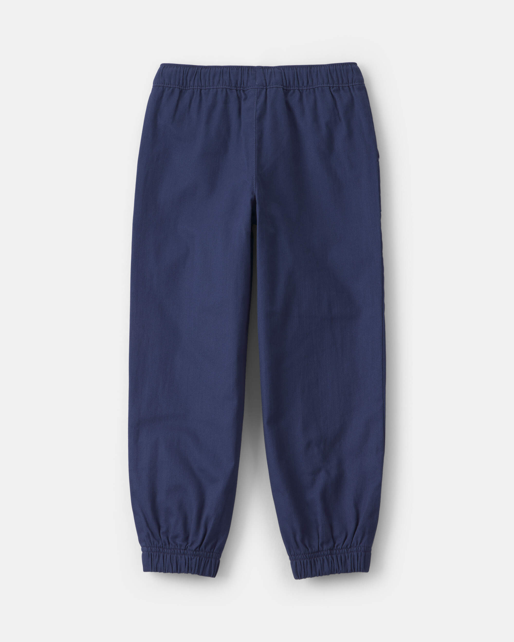 Boys Twill Joggers - Navy Blue