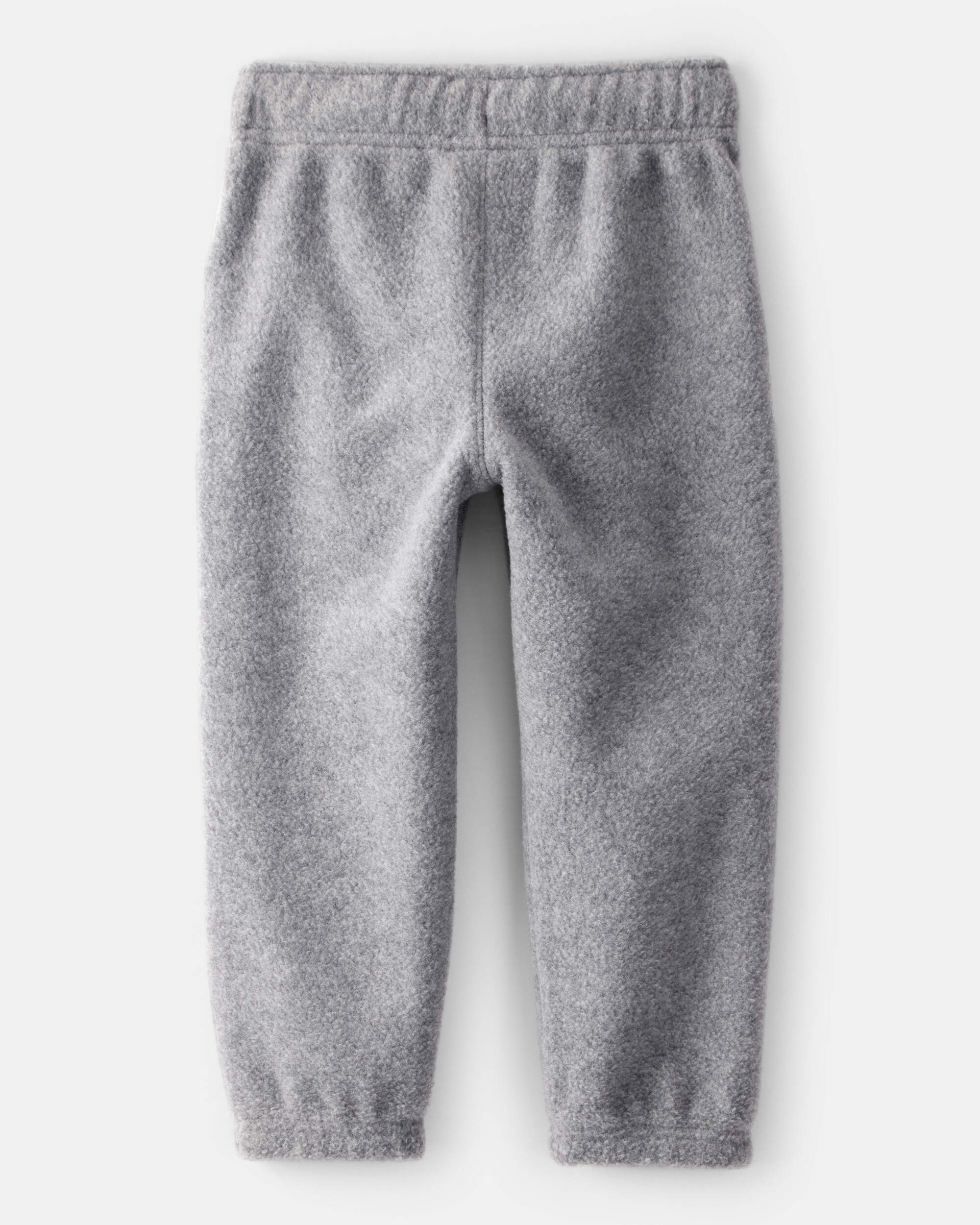 Toddler Boy Fleece Joggers - Grey