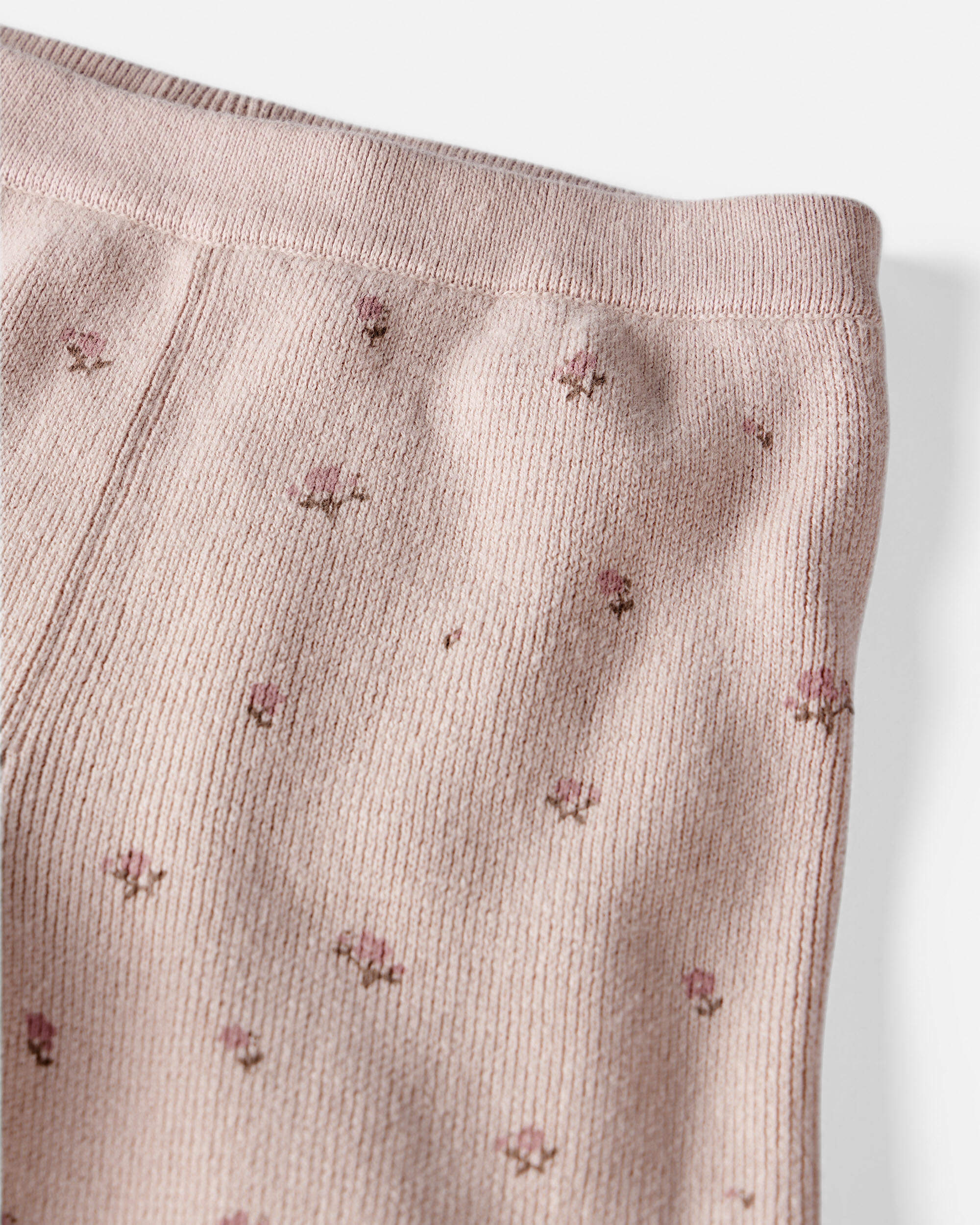 Toddler Girl 2-Piece Organic Cotton Sweater Knit Top & Pant Set