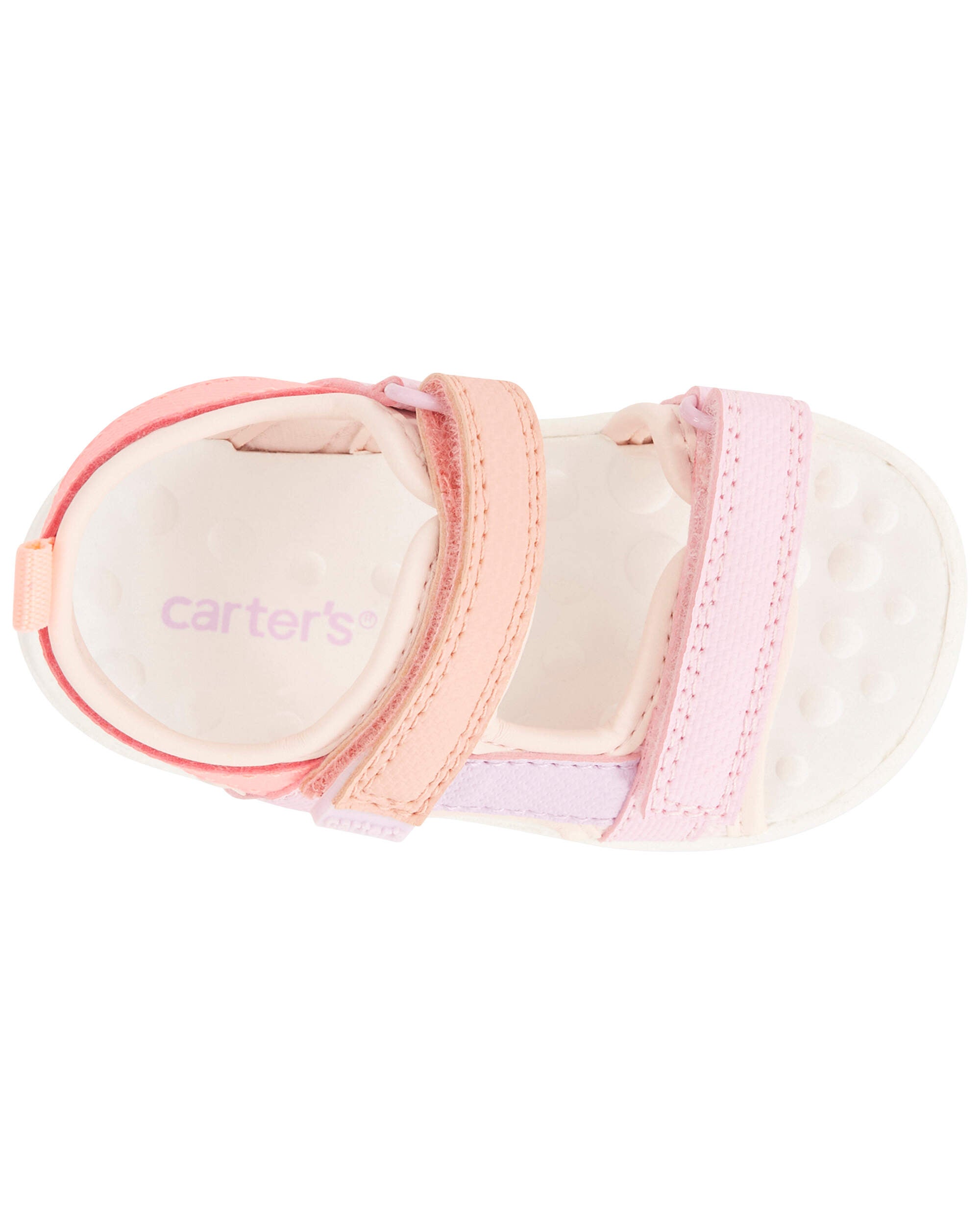 Multi Baby Hook Loop Soft Sandals Carter s Oshkosh Canada