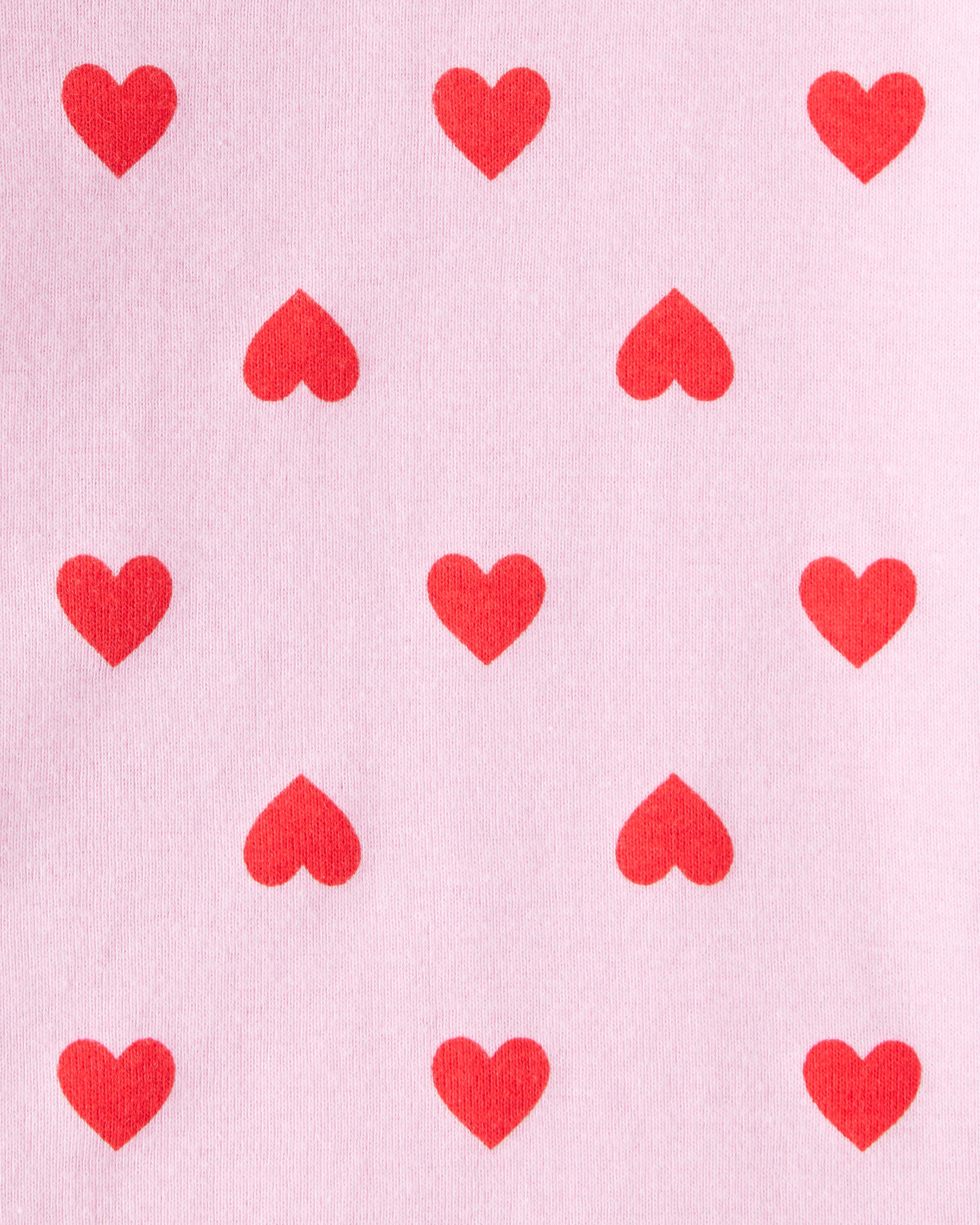 Baby Girl 3-Piece Puffer Vest Outfit Set - Red