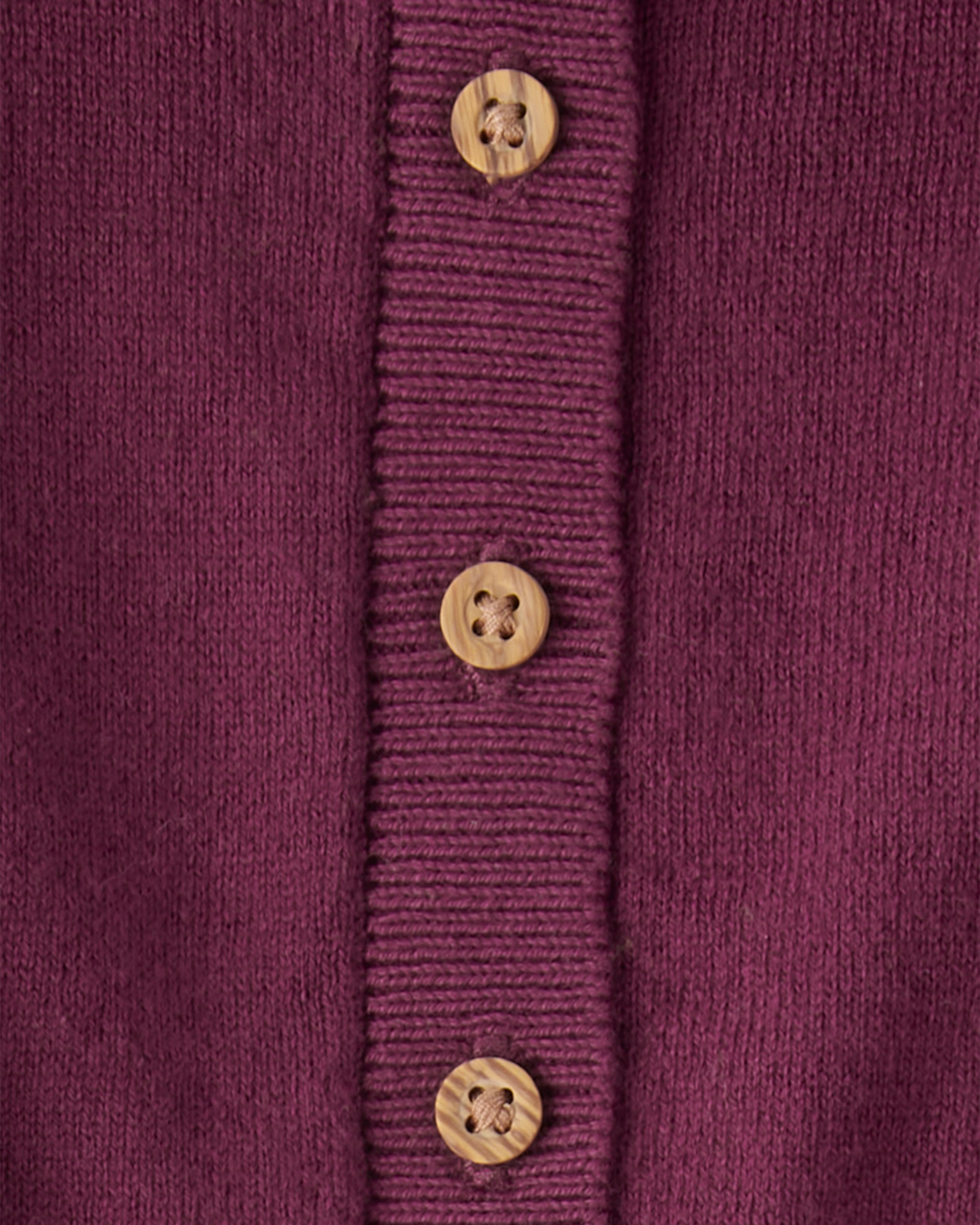 Baby Girl 2-Piece Ruffle Sweaterknit Outfit Set - Maroon