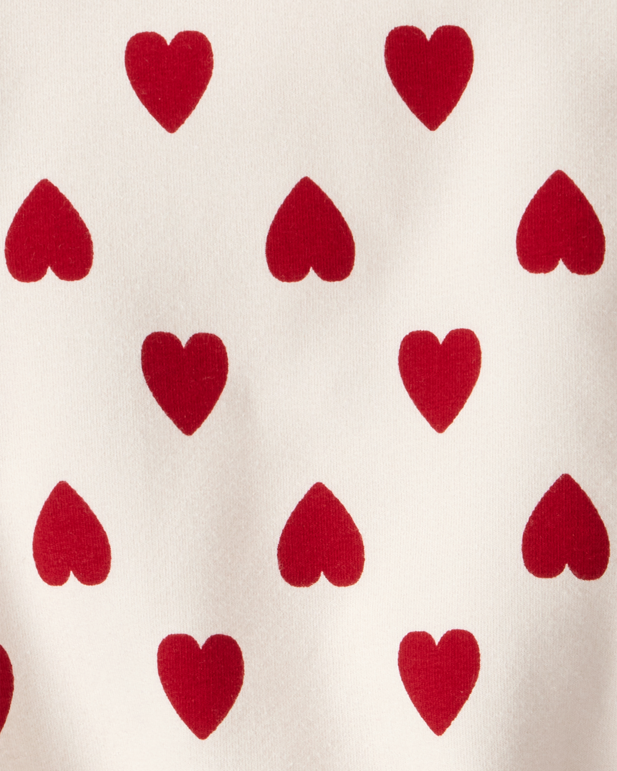 Baby Organic Cotton Bubble Forever Hearts Print