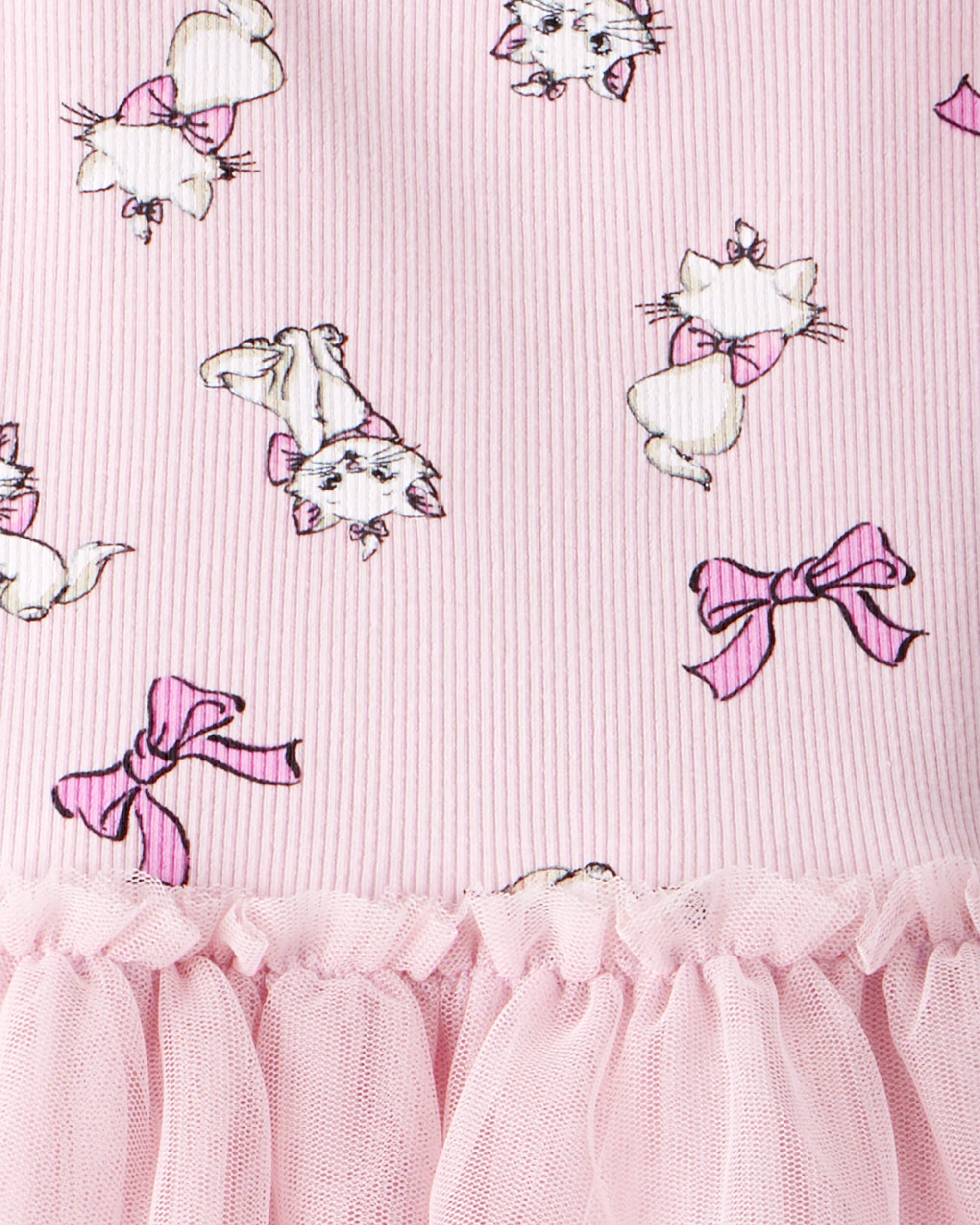 Toddler Aristocats Long-Sleeve Tutu Dress