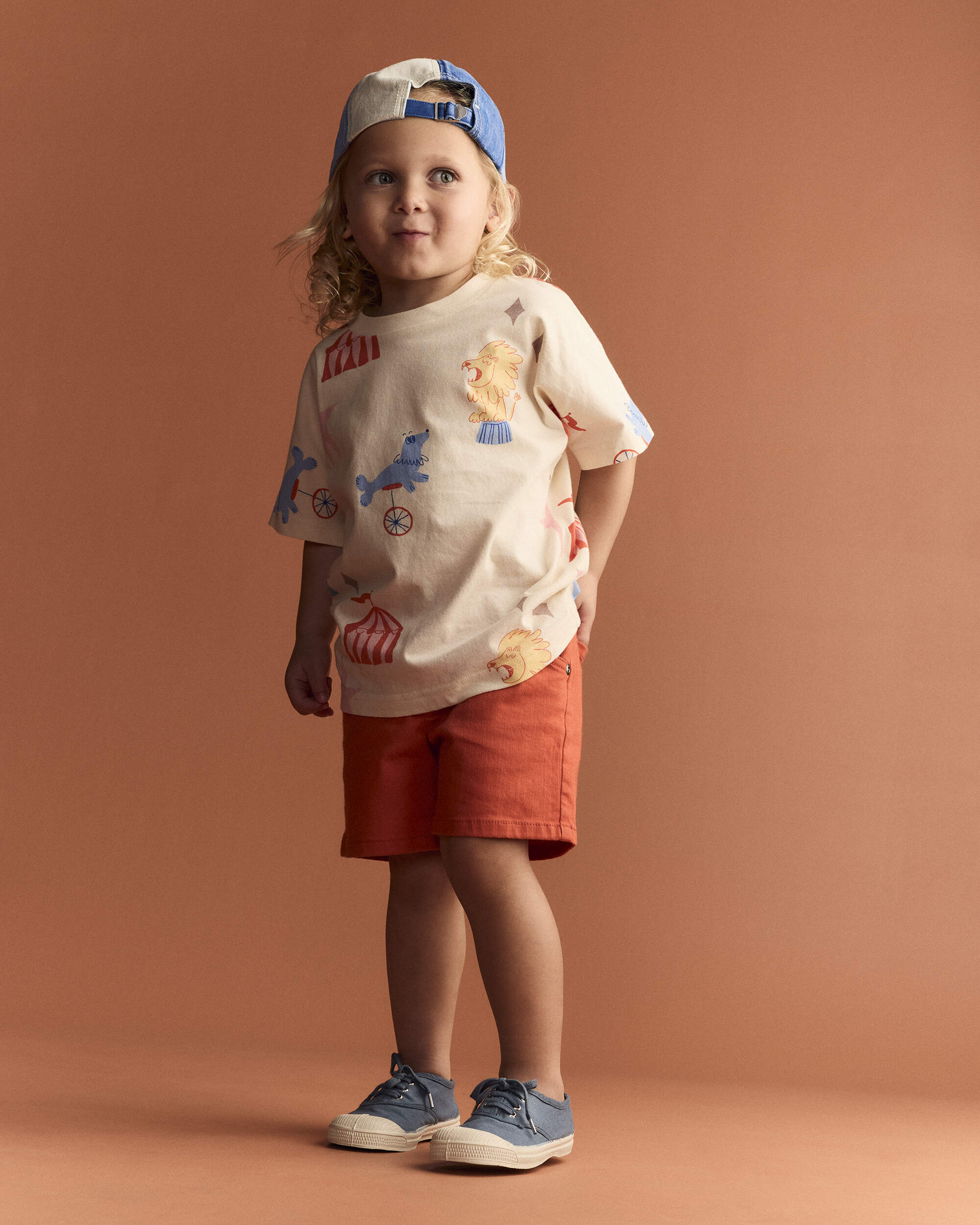 Toddler Bermuda Short - Orange