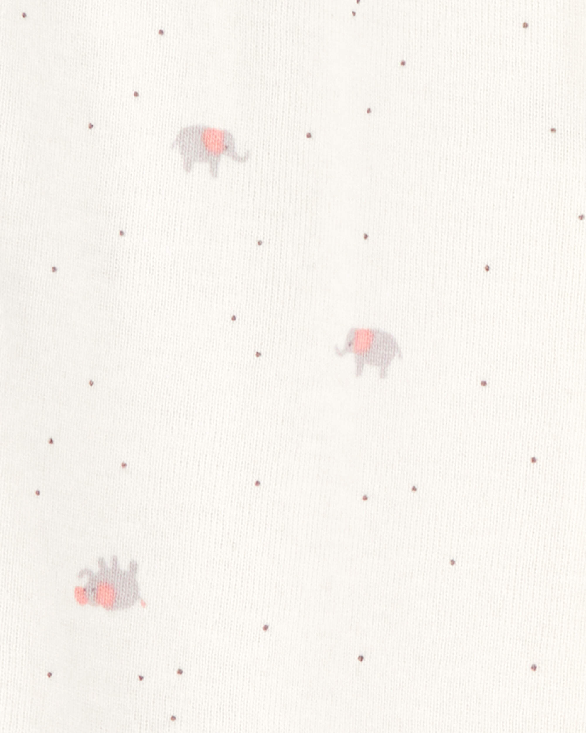 Baby Girl 2-Pack 2-Way Zip Cotton Sleeper