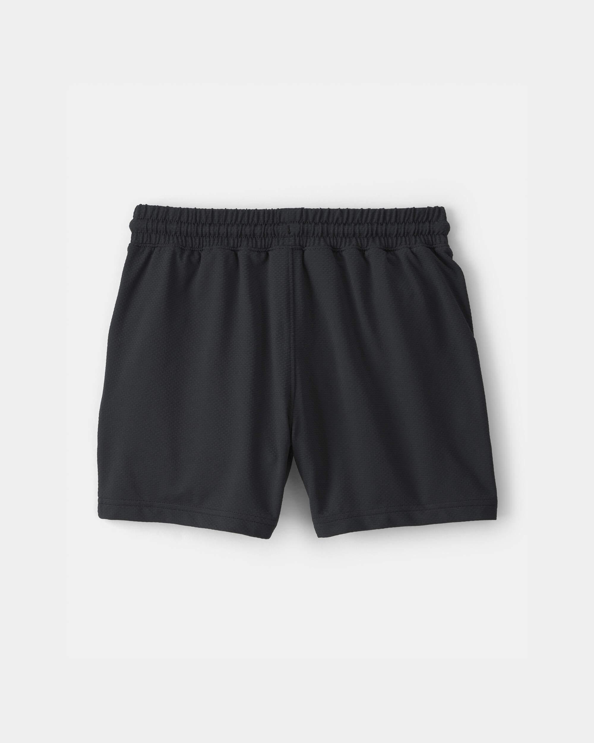 Boys Mesh Active Shorts - Black
