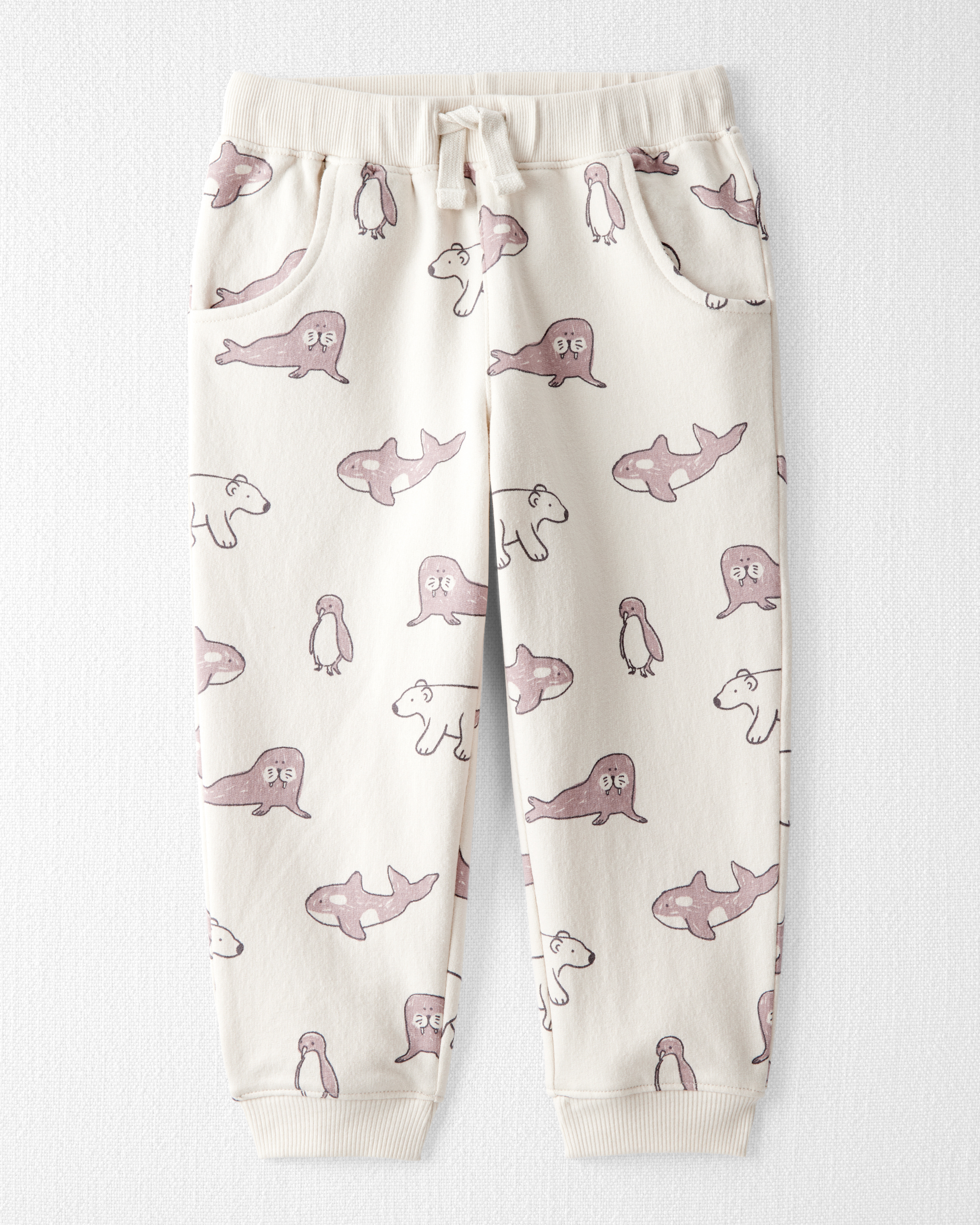 Toddler 2-Piece Set Made with Organic Cotton Artic Friends Print