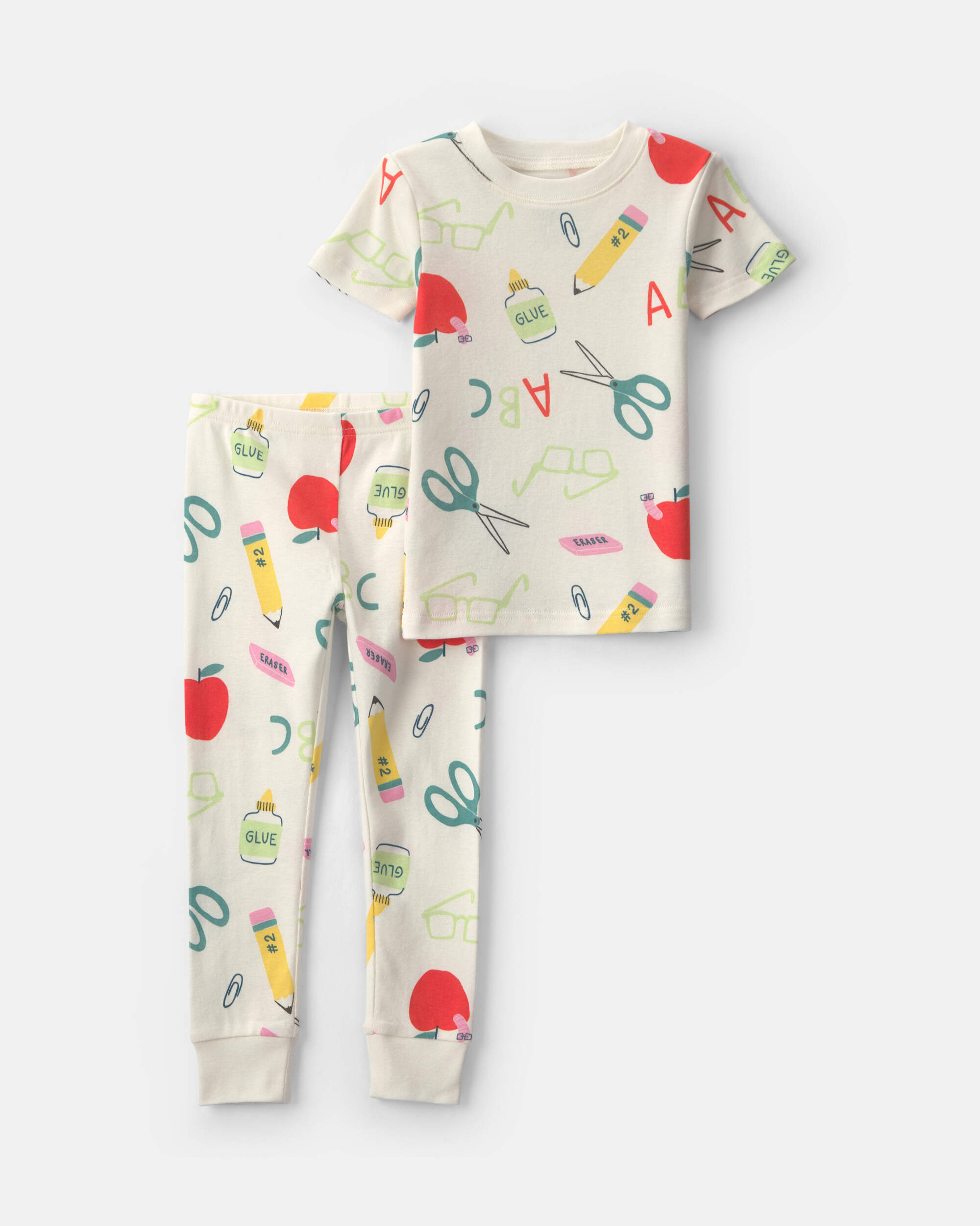 Toddler 2-Piece School Pyjama Set