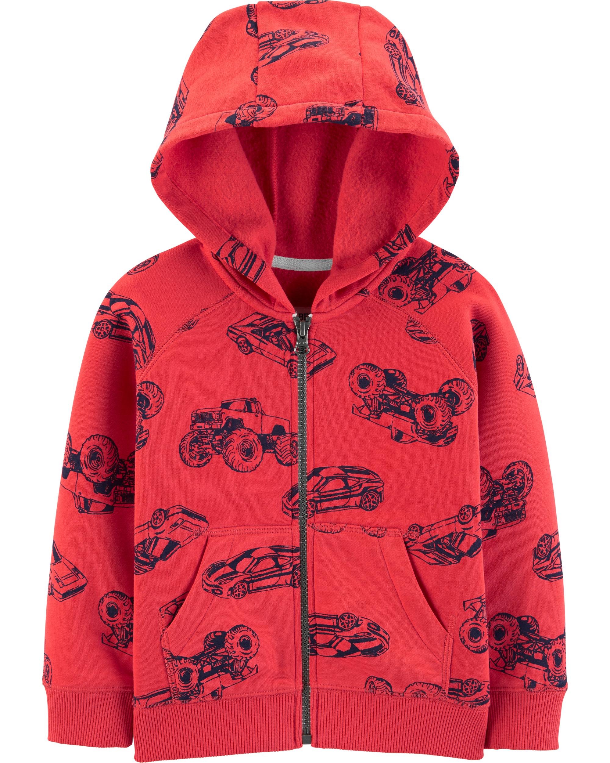 kids fleece lined hoodie