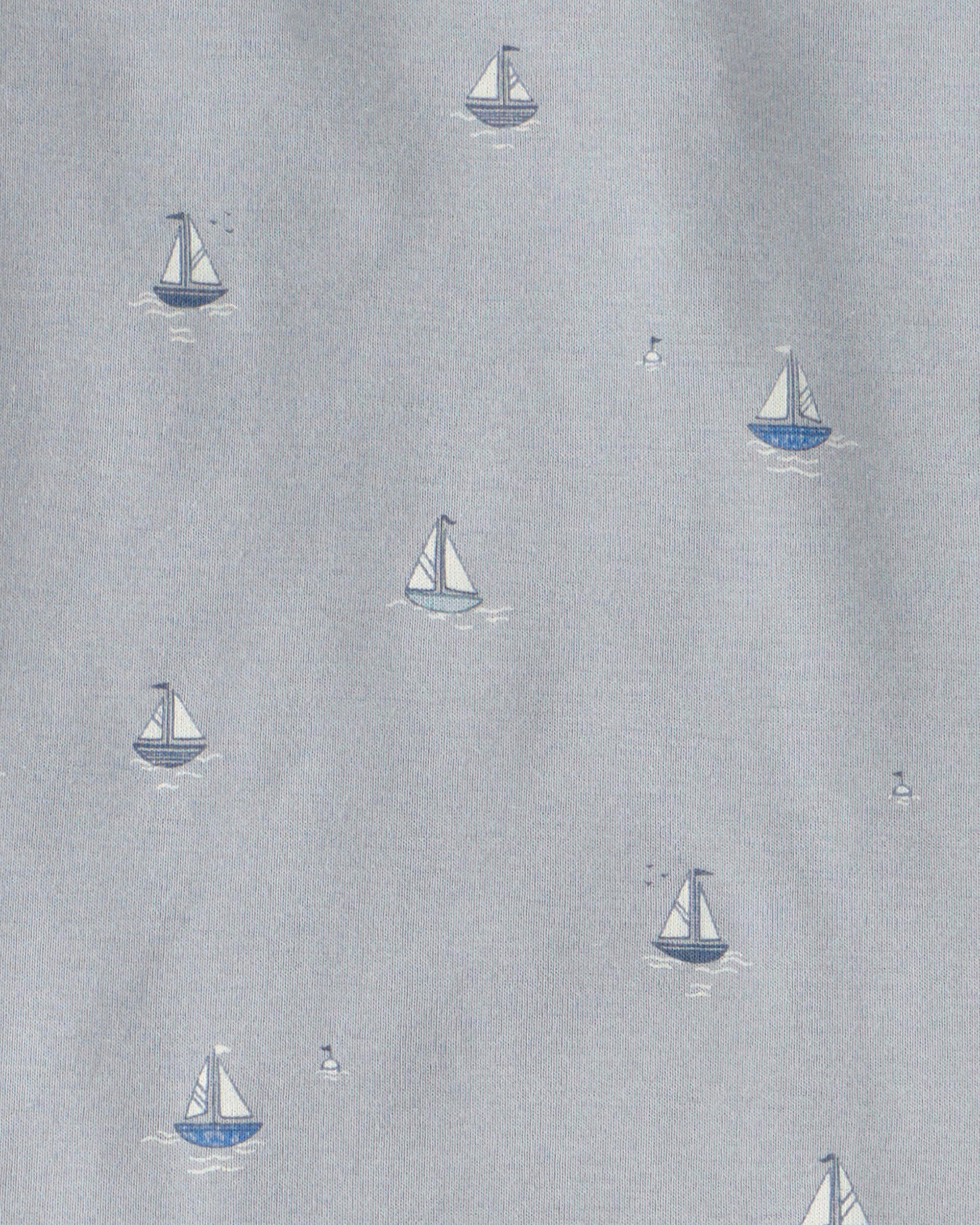 Kids 2-Piece Organic Cotton Pyjama Sail Away Print