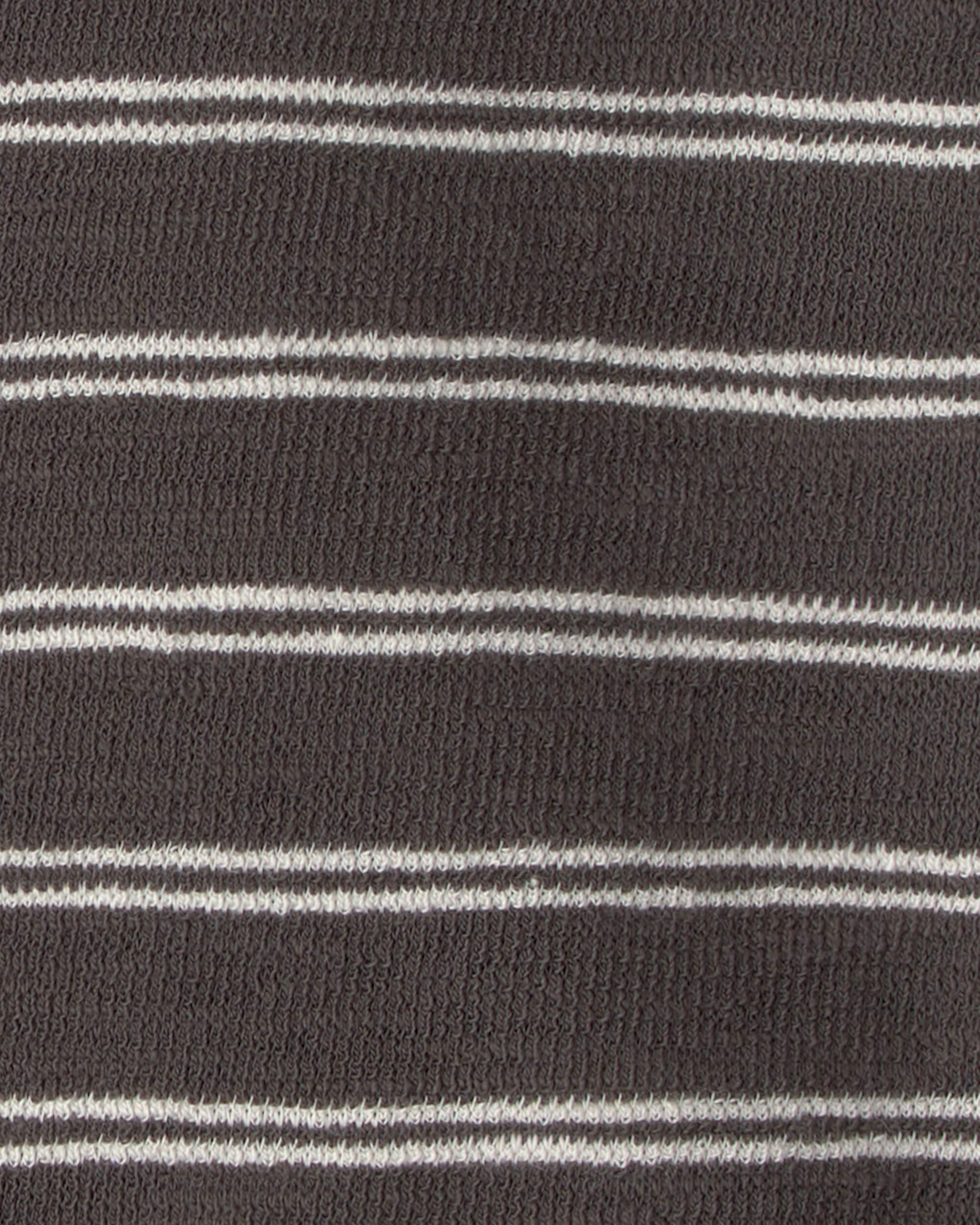 Baby Romper Made with Organic Cotton Stripes