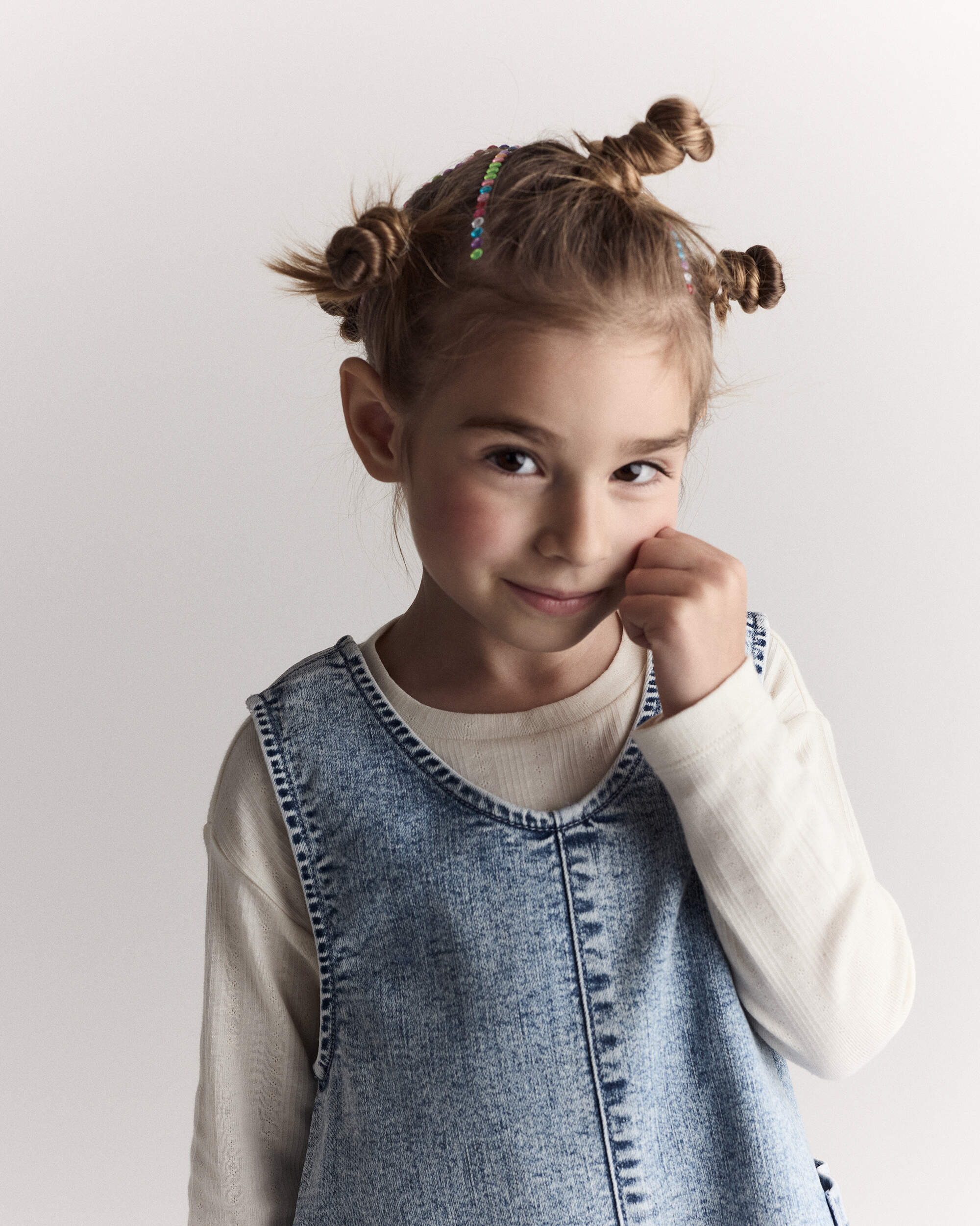 Toddler Girl Pointelle Long-Sleeve Top - Cream