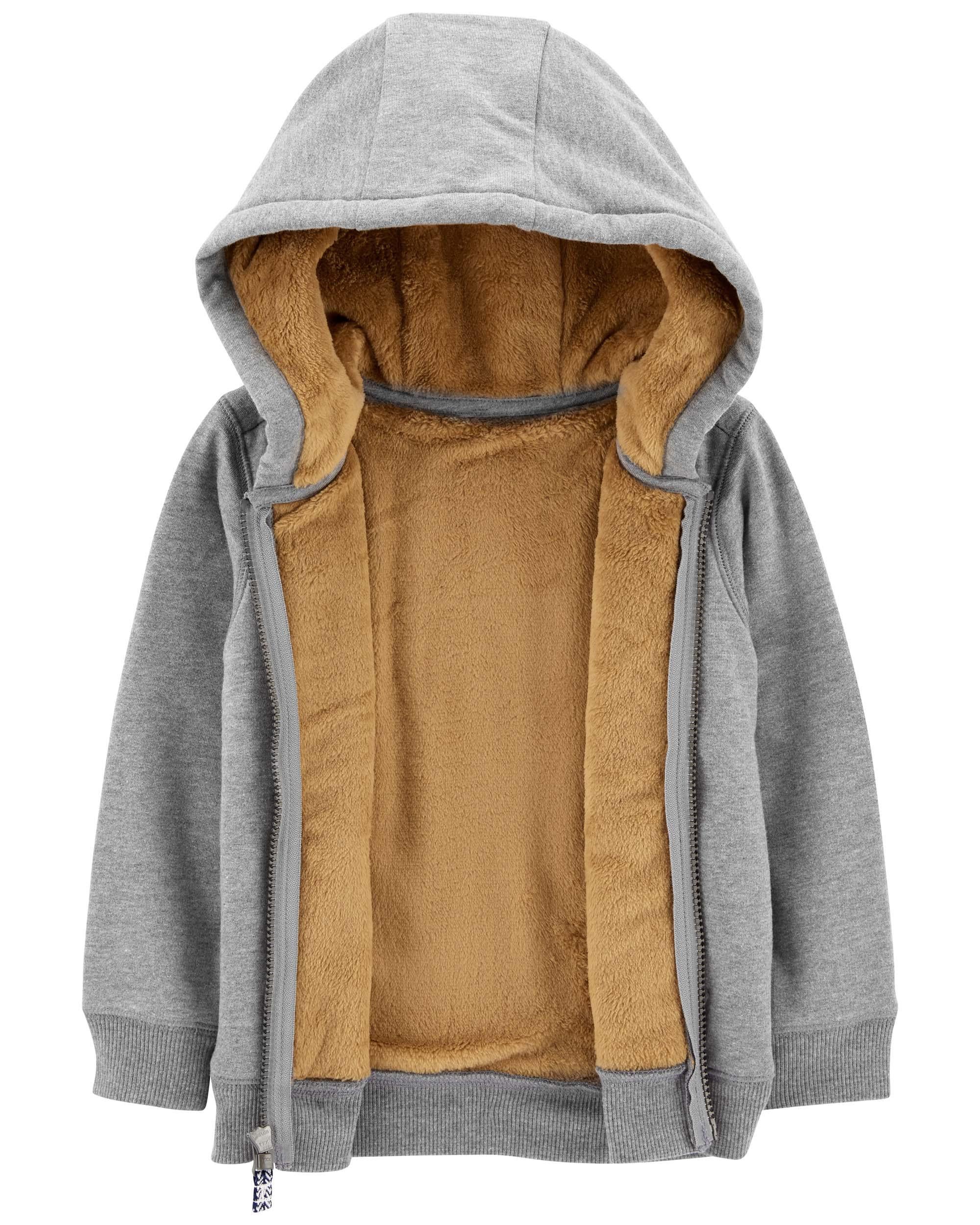 Boys sale lined hoodie