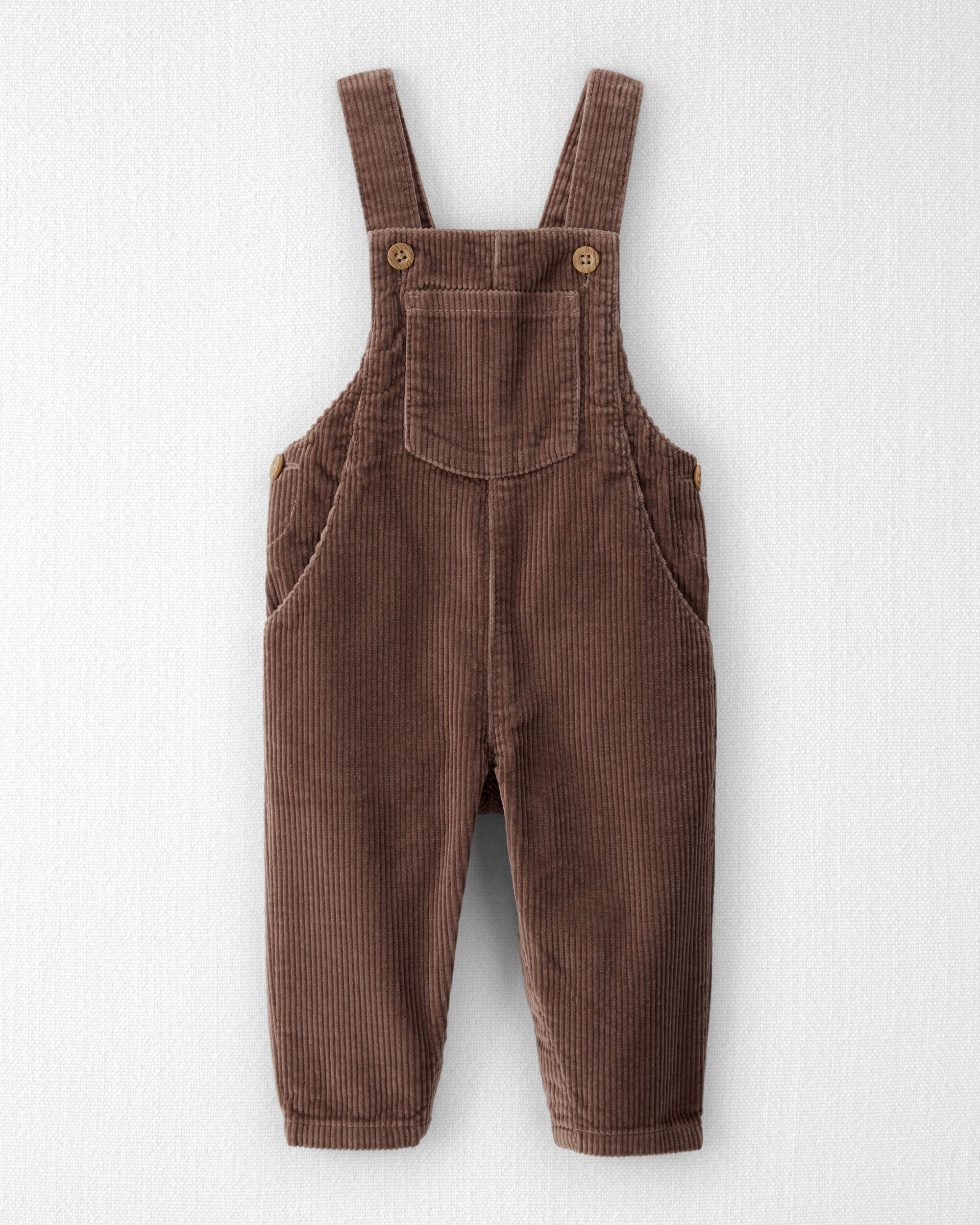 Baby Organic Cotton Corduroy Overalls