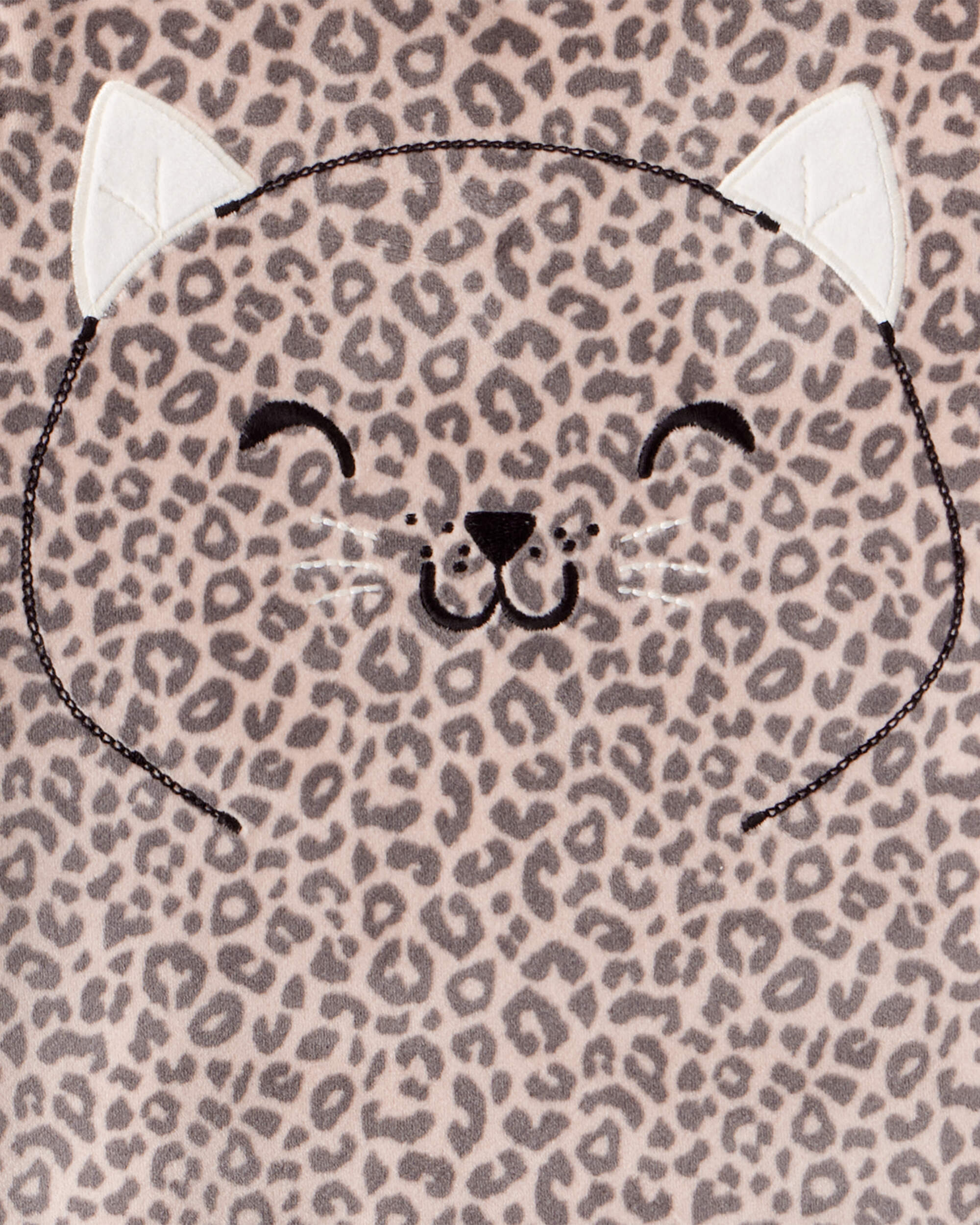 Toddler Girl Leopard Print DreamPlush Long-Sleeve Snug Fit 2-Piece Pyjamas