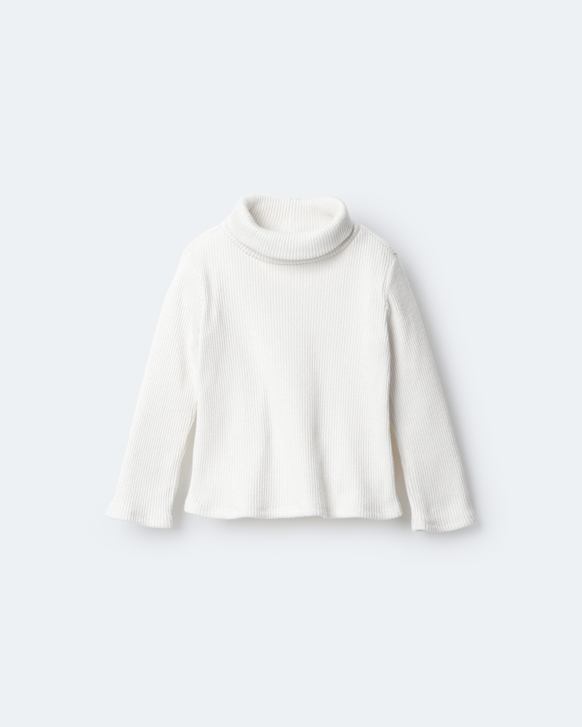 Toddler Girl Turtleneck Long-Sleeve Top - Cream