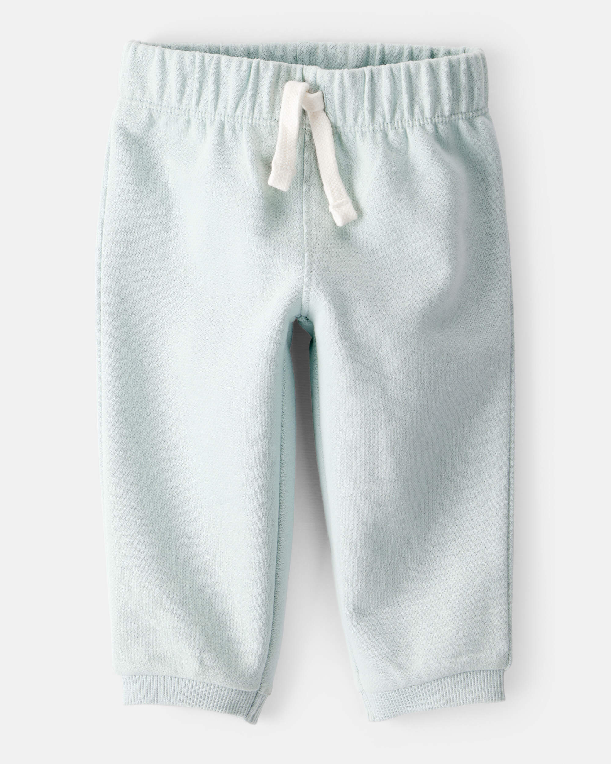 Baby Cotton Pull-On Pants - Blue