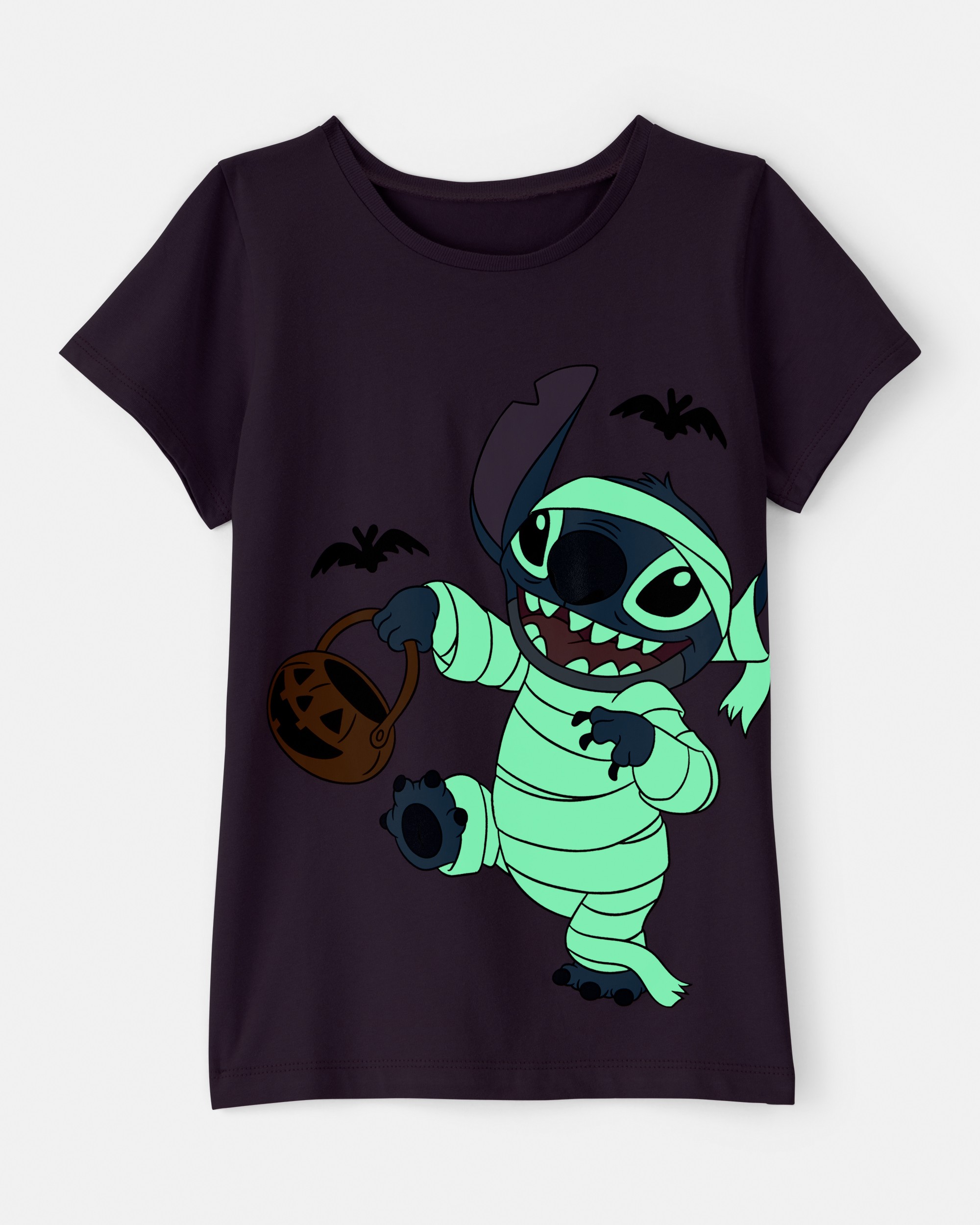 Girls Stitch Halloween Tee