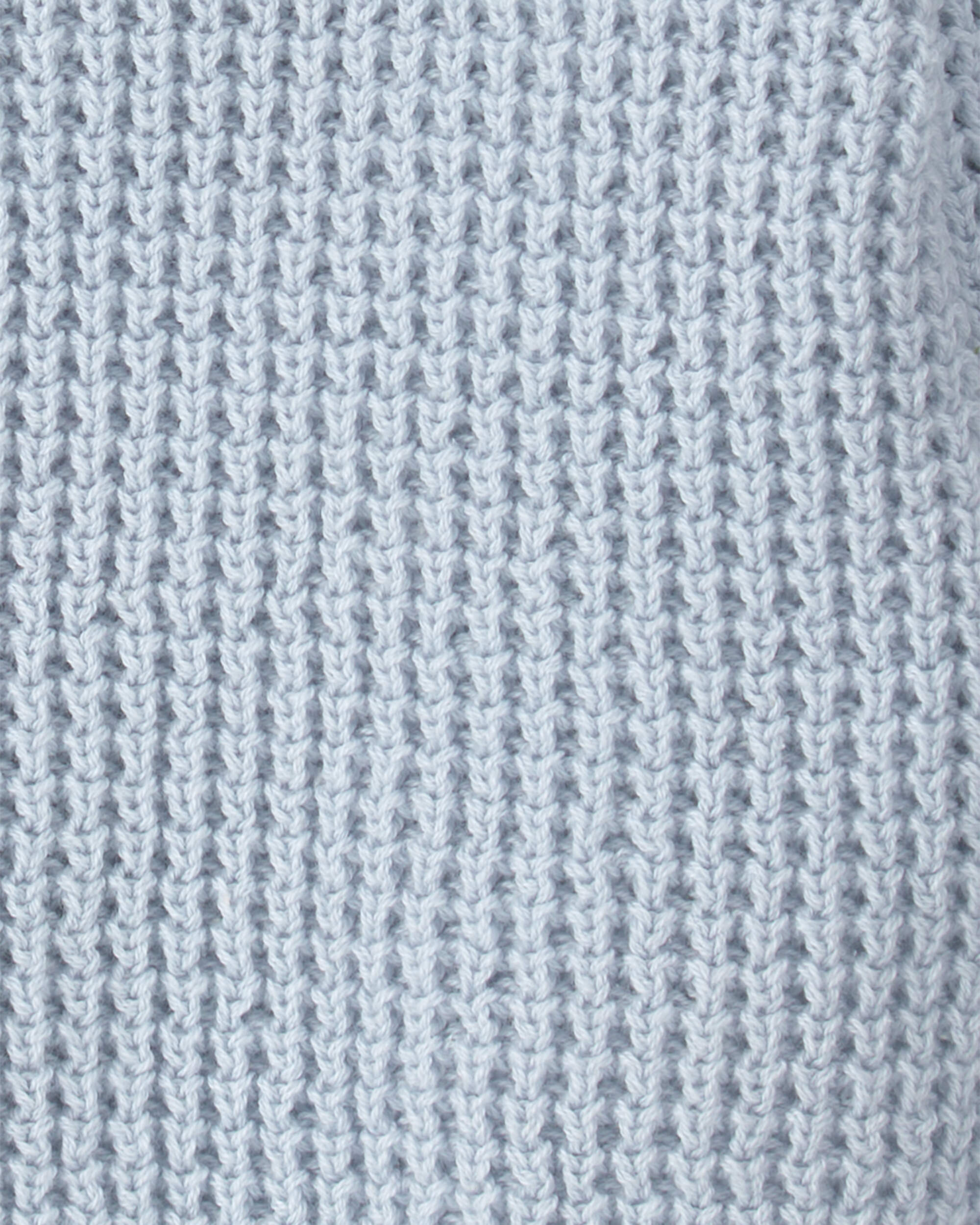 Baby Boy Bear Ears Hooded Sweater - Blue