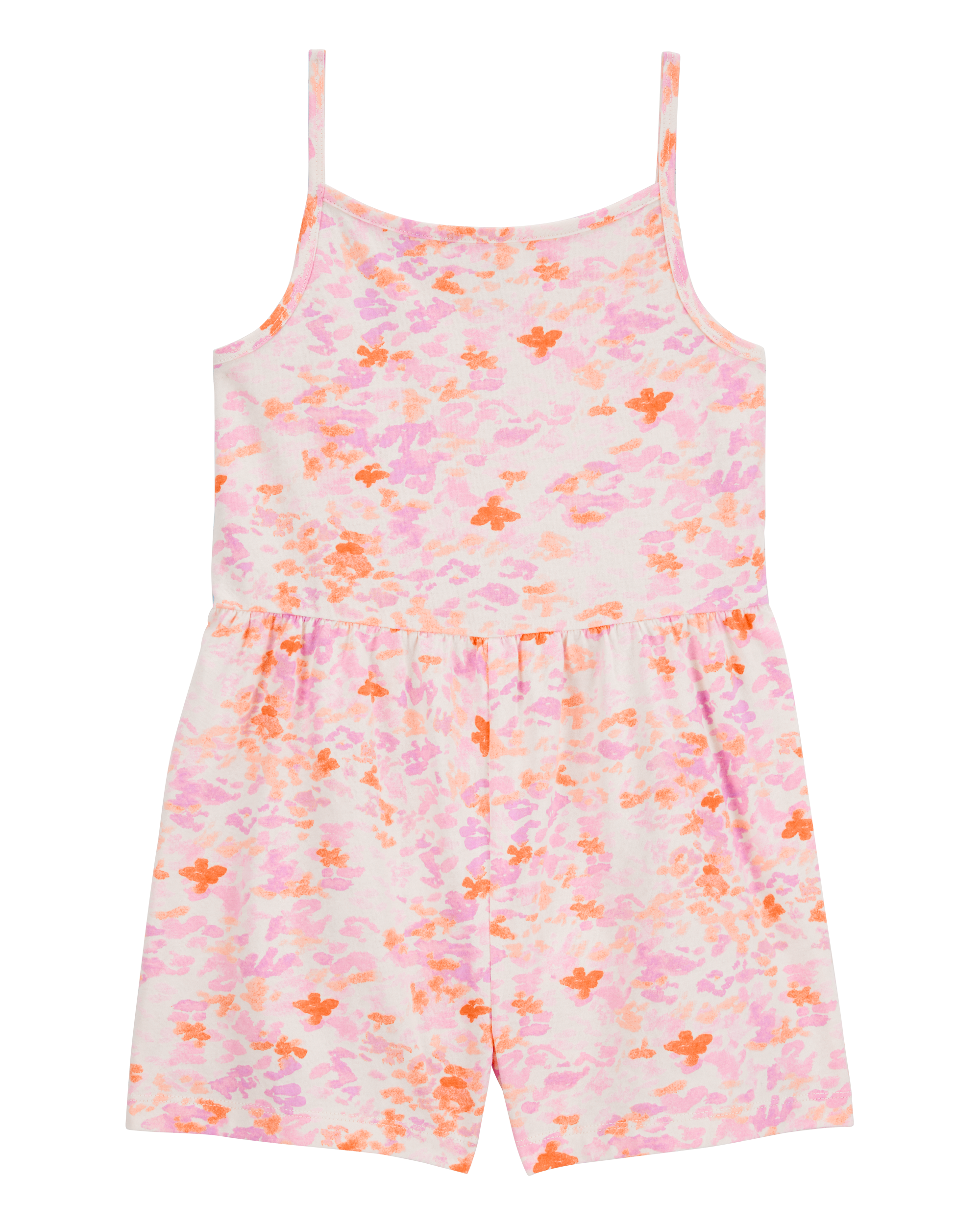 Kid Floral Tank Romper