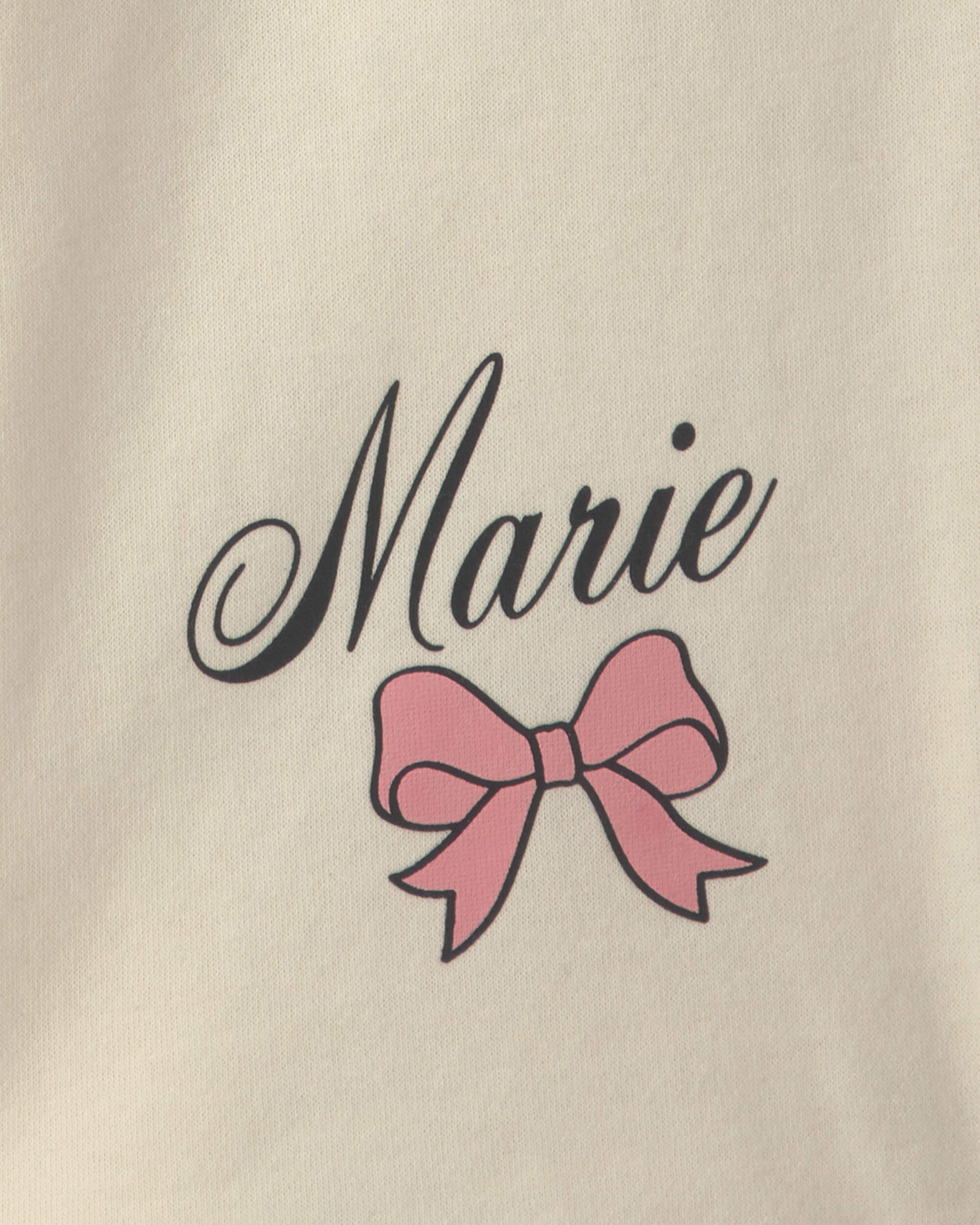 Girls Disney© Marie Fleece Wide-Leg Pants - Cream