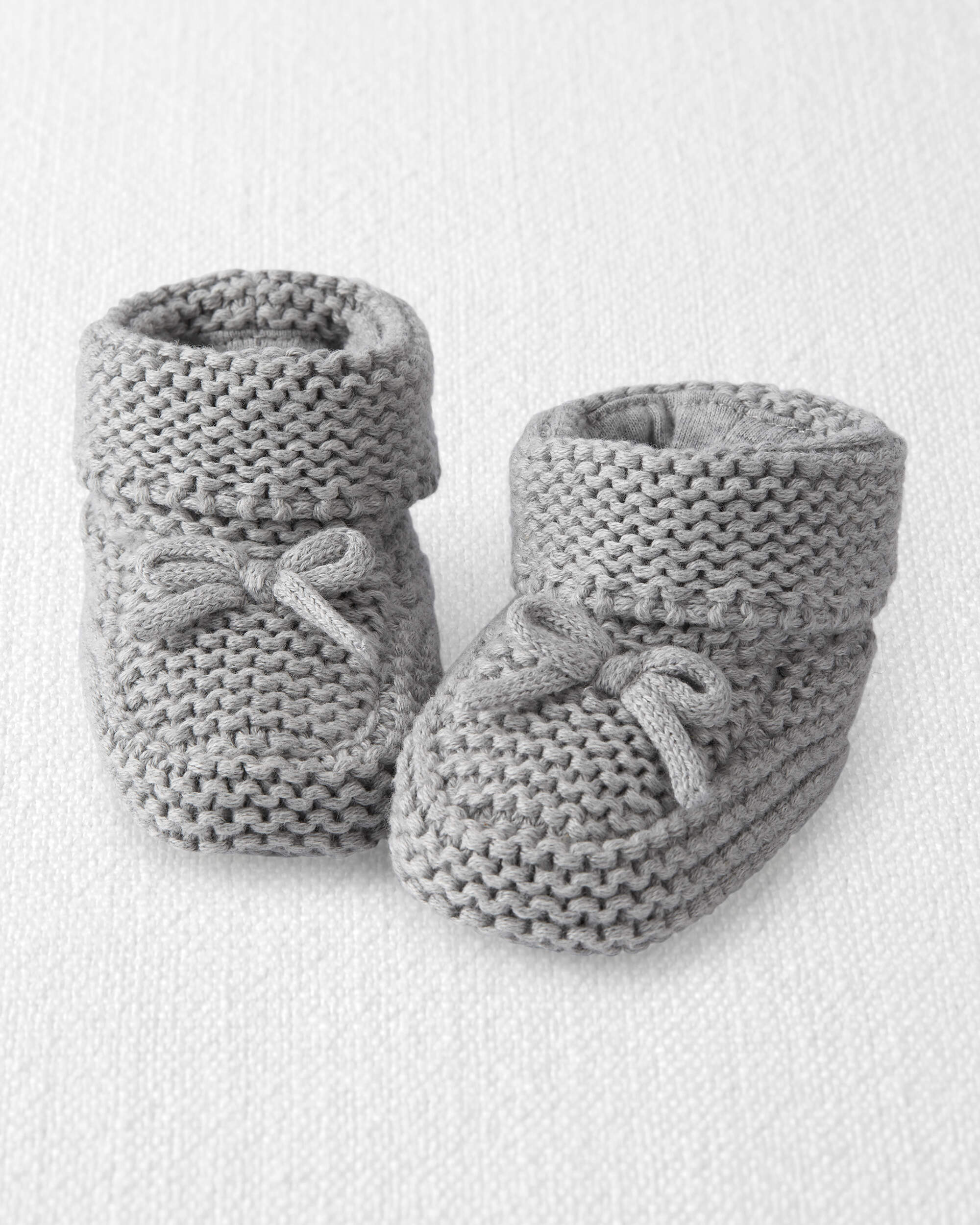 Baby Organic Cotton Crochet Booties