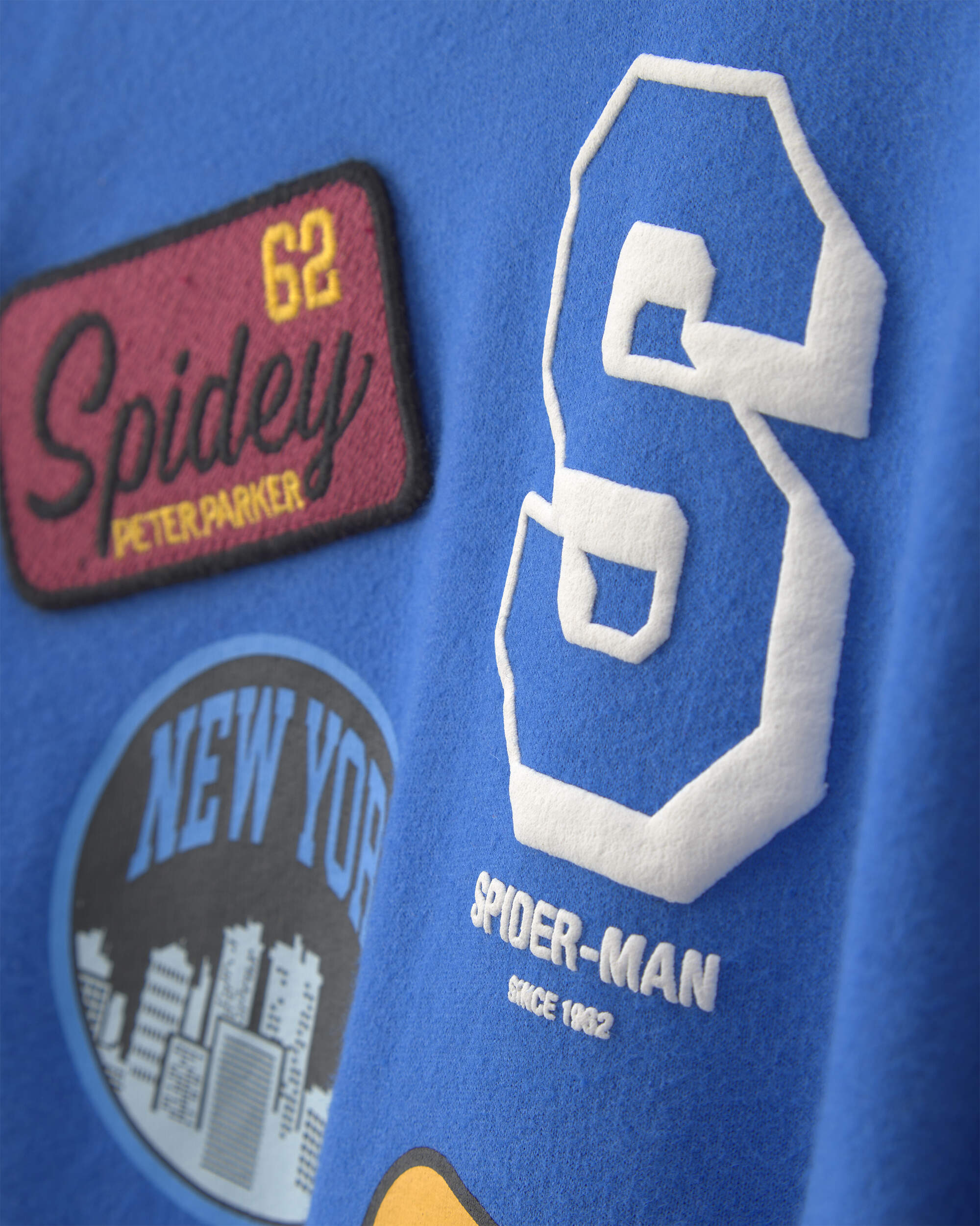 Toddler Boy ©Marvel Spider-Man Pullover Sweatshirt - Blue