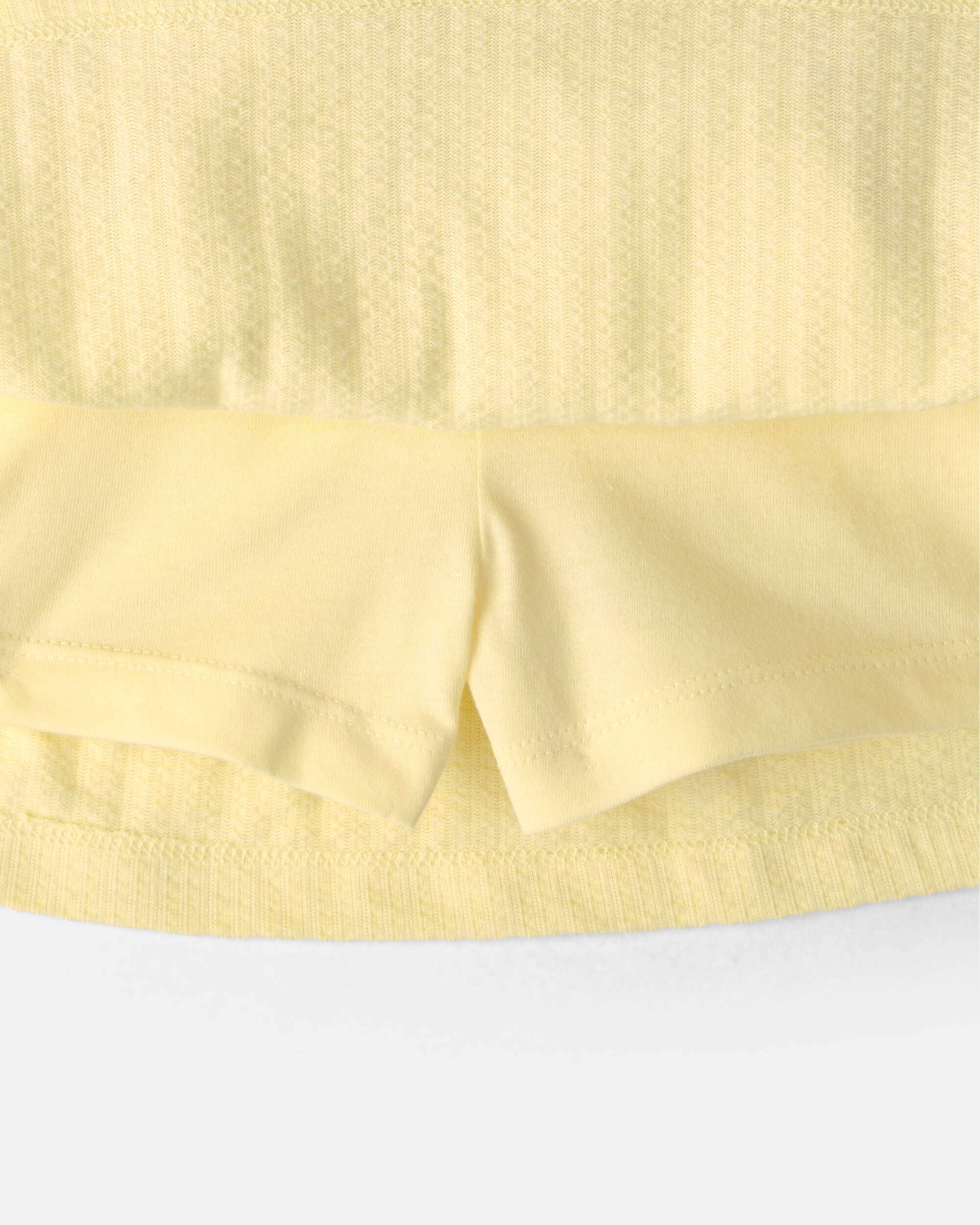 Toddler Girl Seersucker Skort - Yellow
