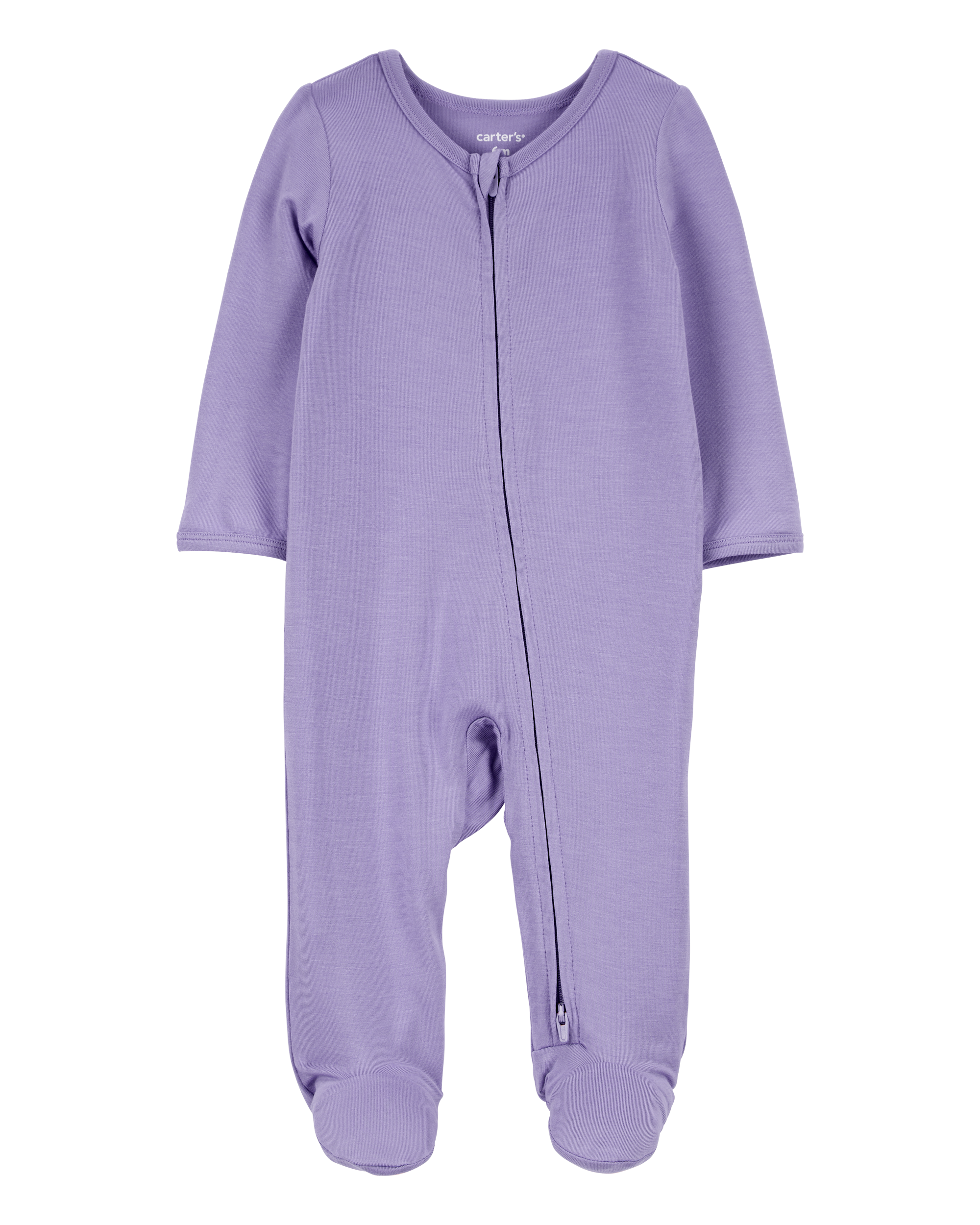 Baby Zip-Up PurelySoft Sleeper Pyjamas