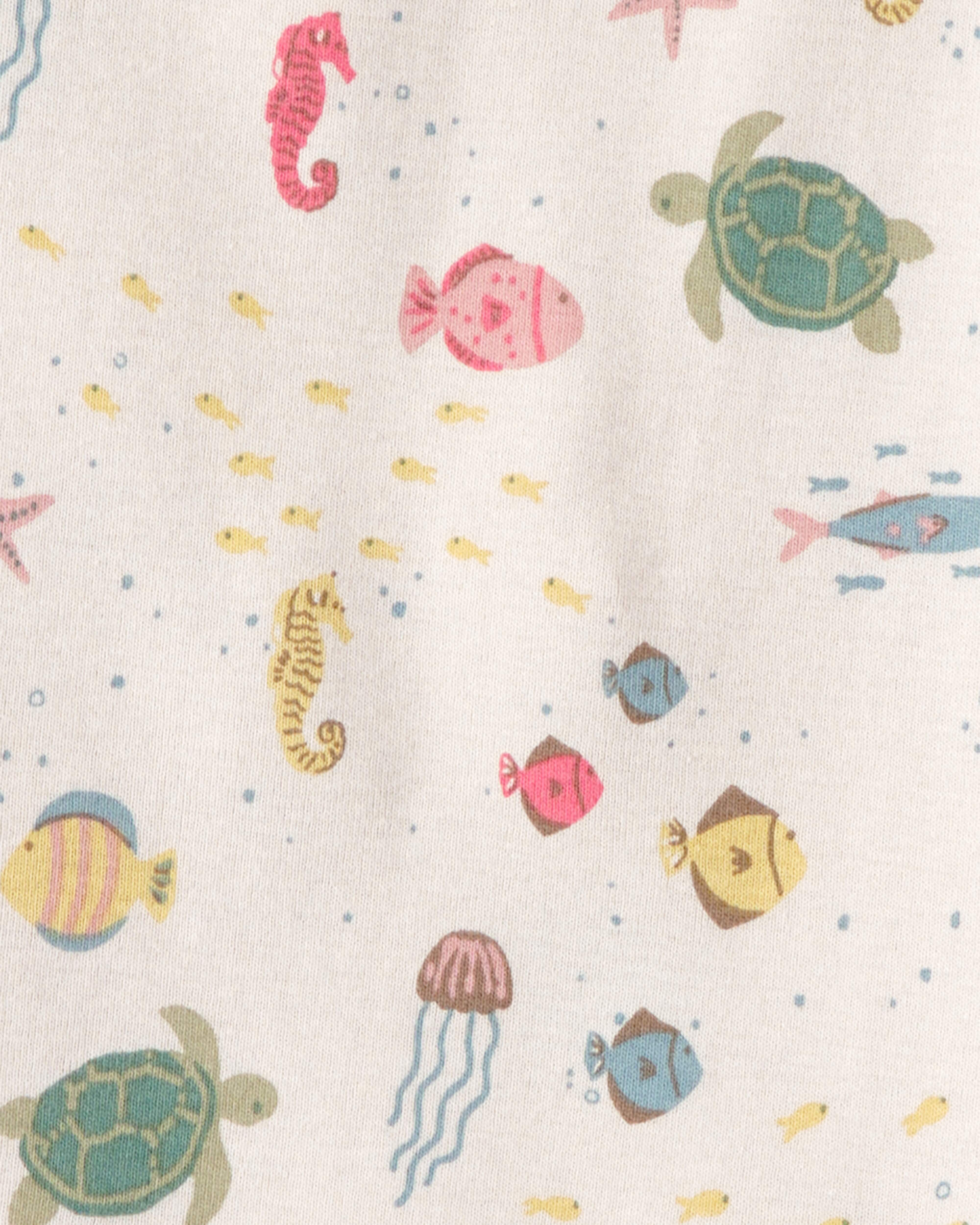 Kid 2-Piece Organic Cotton Pyjamas Under the Sea
