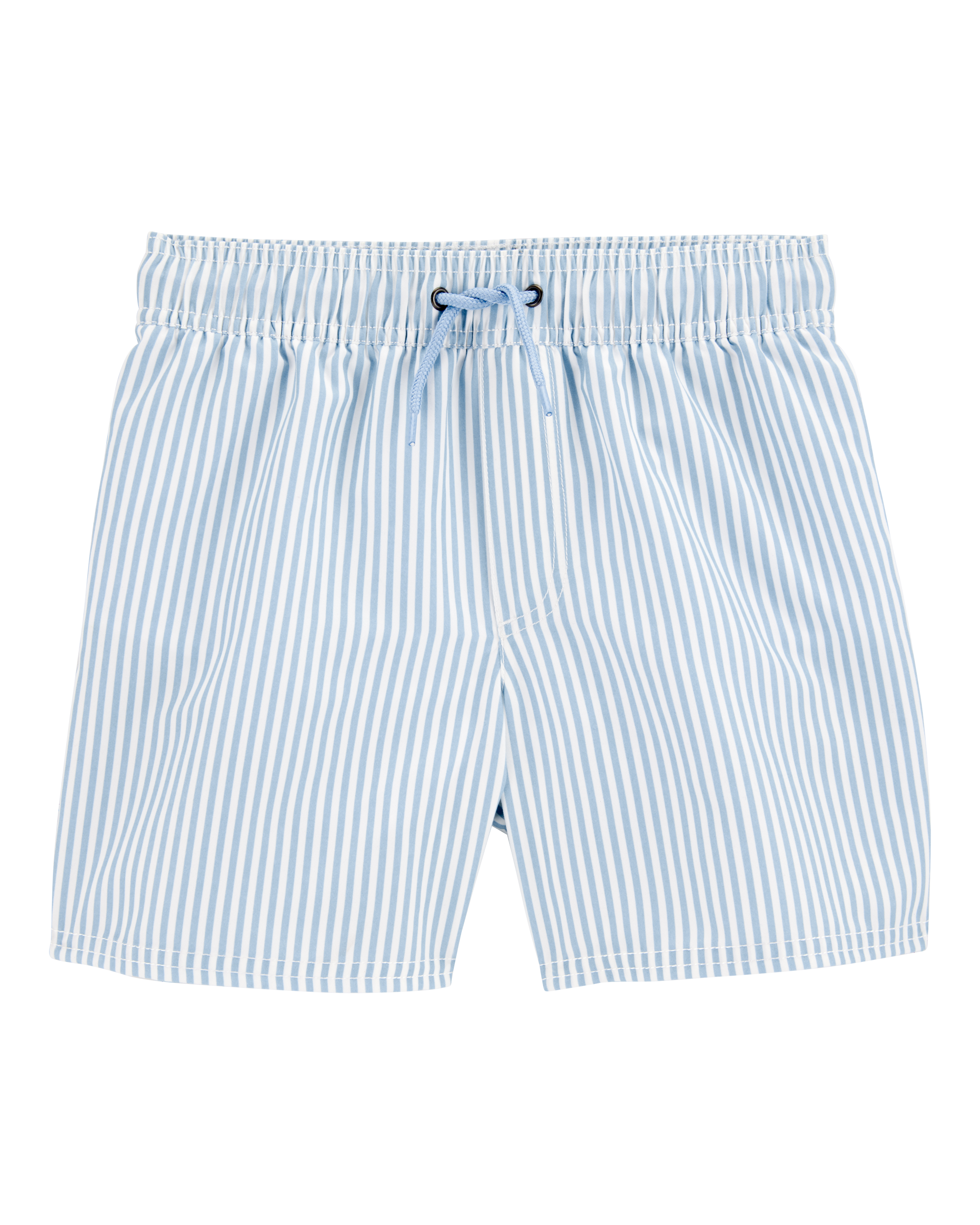 Kid Striped Swim Trunks - Blue