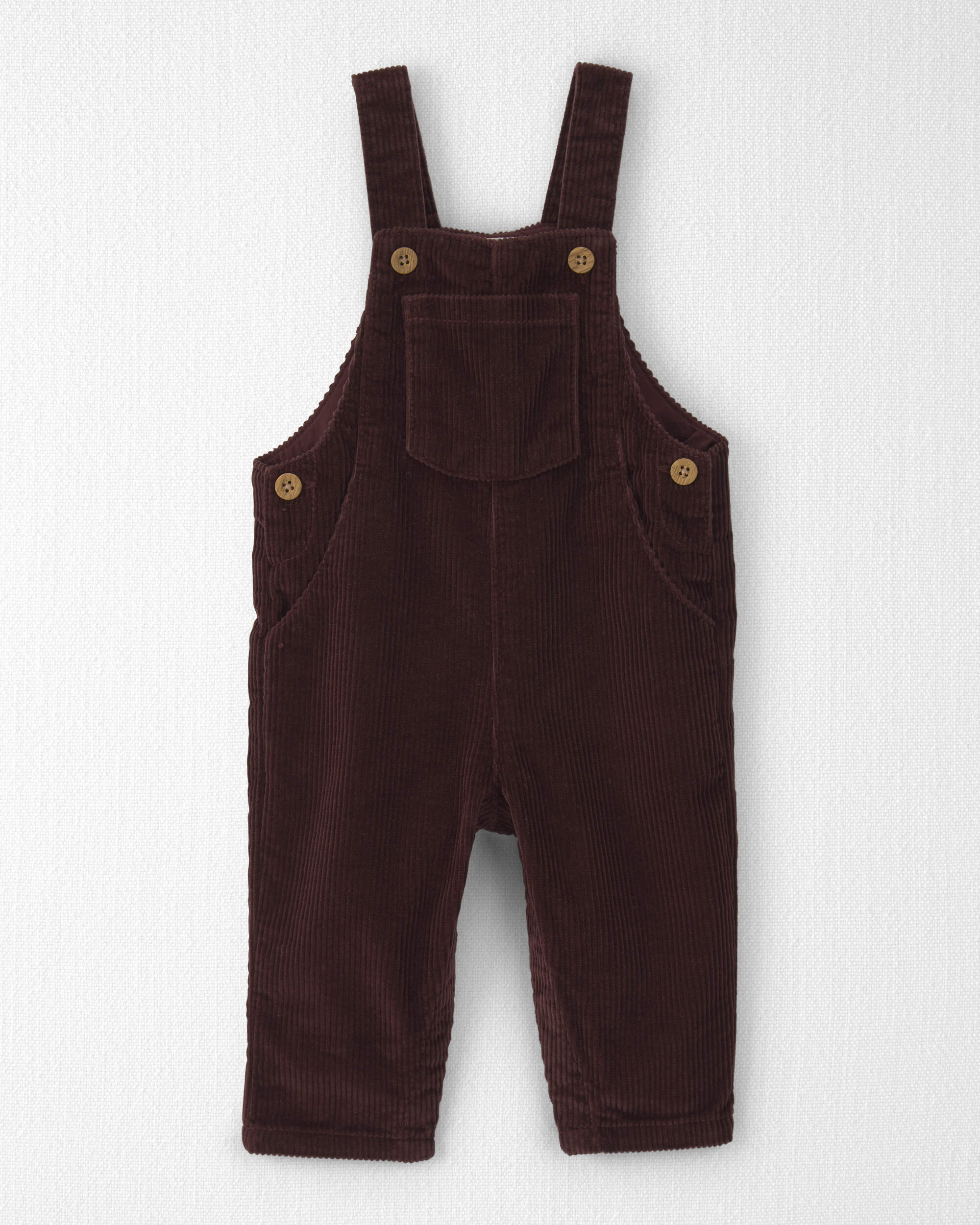 Baby Organic Cotton Corduroy Overalls