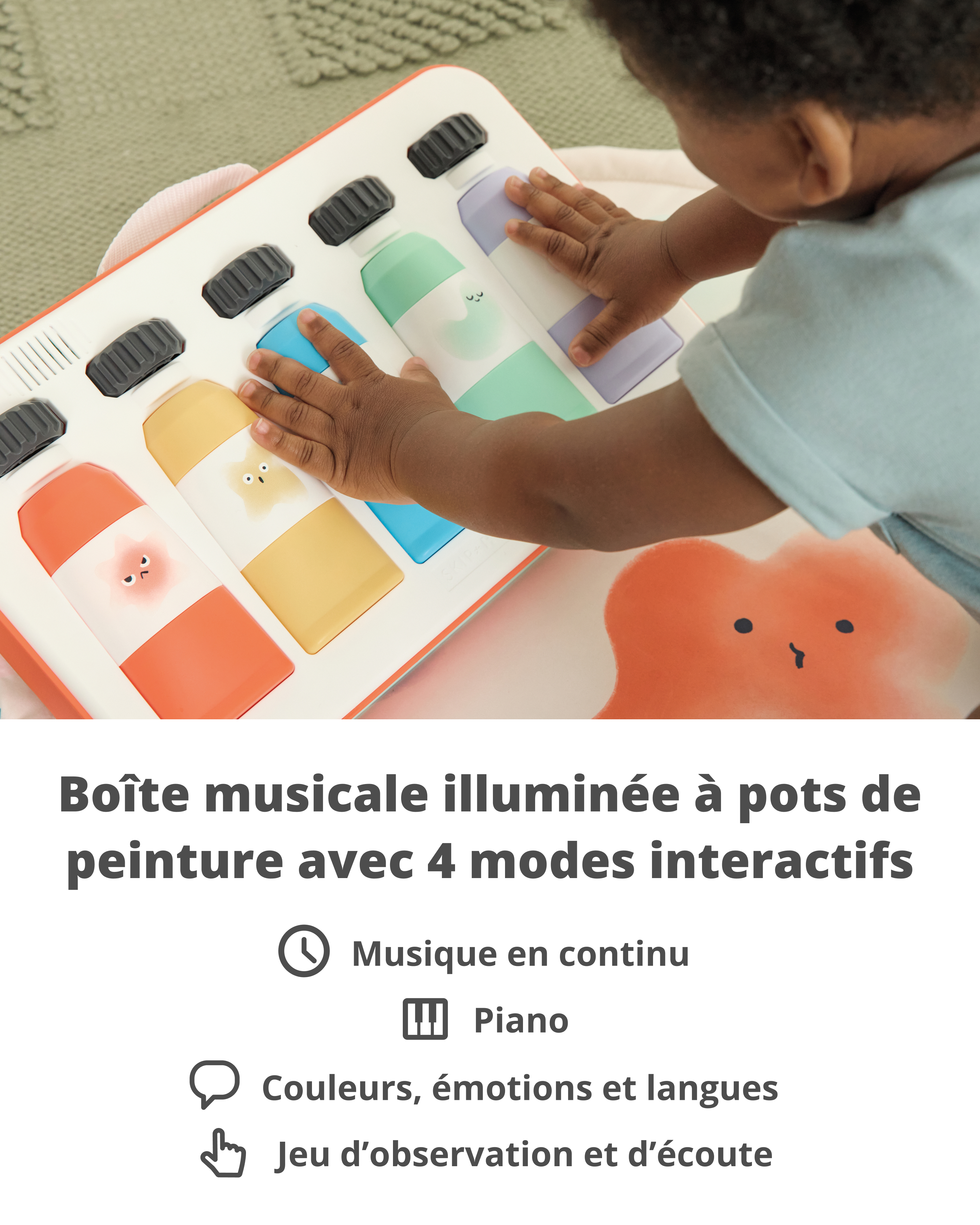 Painted Dreams 4-in-1 developmental baby activity gym